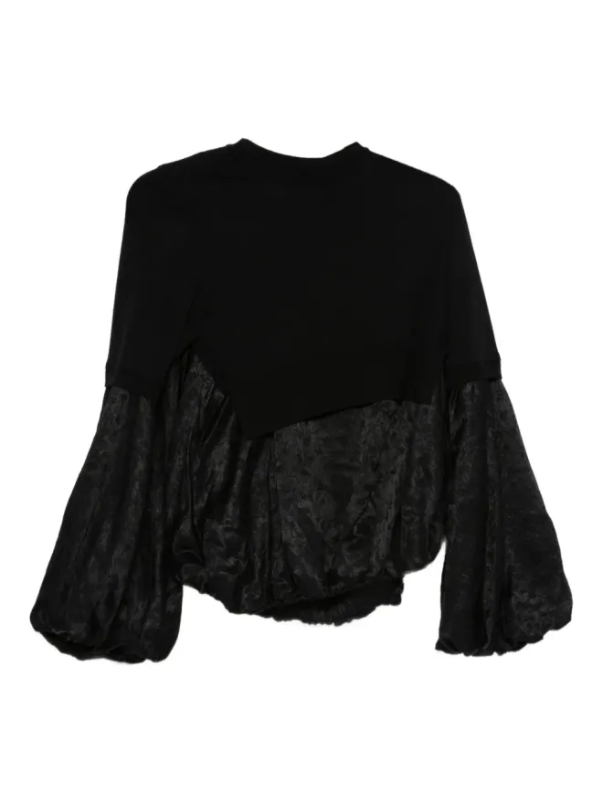 Noir Kei Ninomiya Noir Kei Ninomiya x Comme Des Garçons パネルドトップスの商品画像