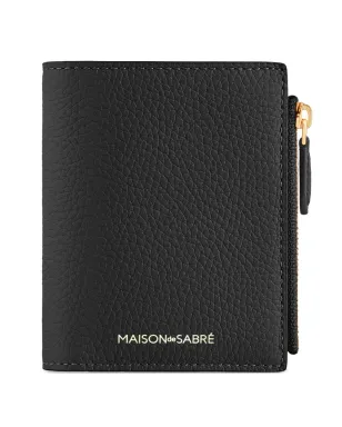 MAISON de SABRÉ レザー二つ折り財布 ブラック - サムネイル1