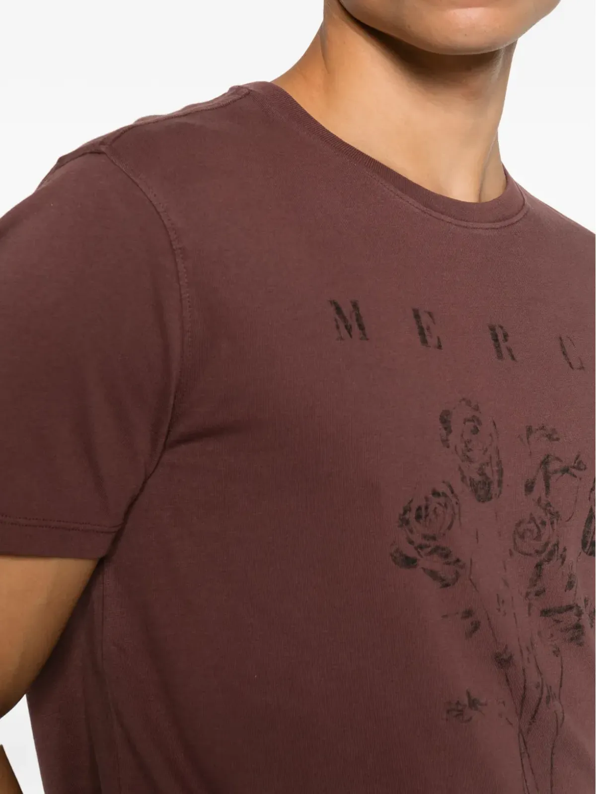 John Varvatos メルシー Tシャツ - レッド - 画像5
