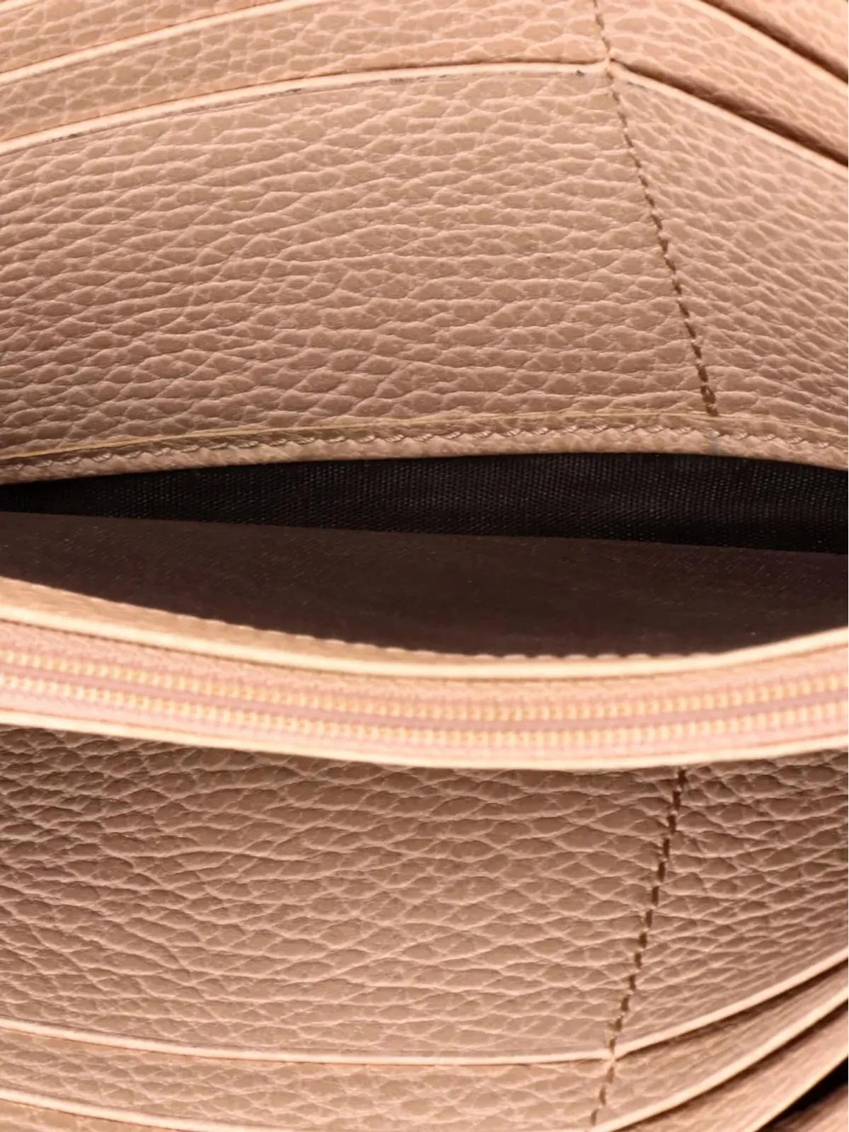 Gucci ビンテージ GG Marmont レザー コンチネンタルウォレット - ピンク - 画像5