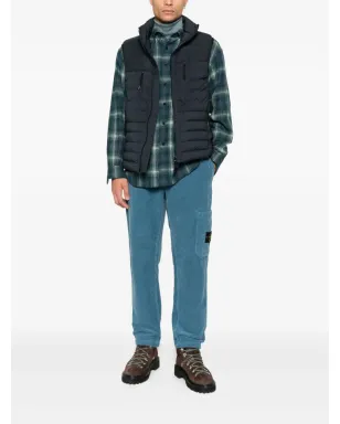 Stone Island ジップ付きキルティングジャケット - ブラック - サムネイル2