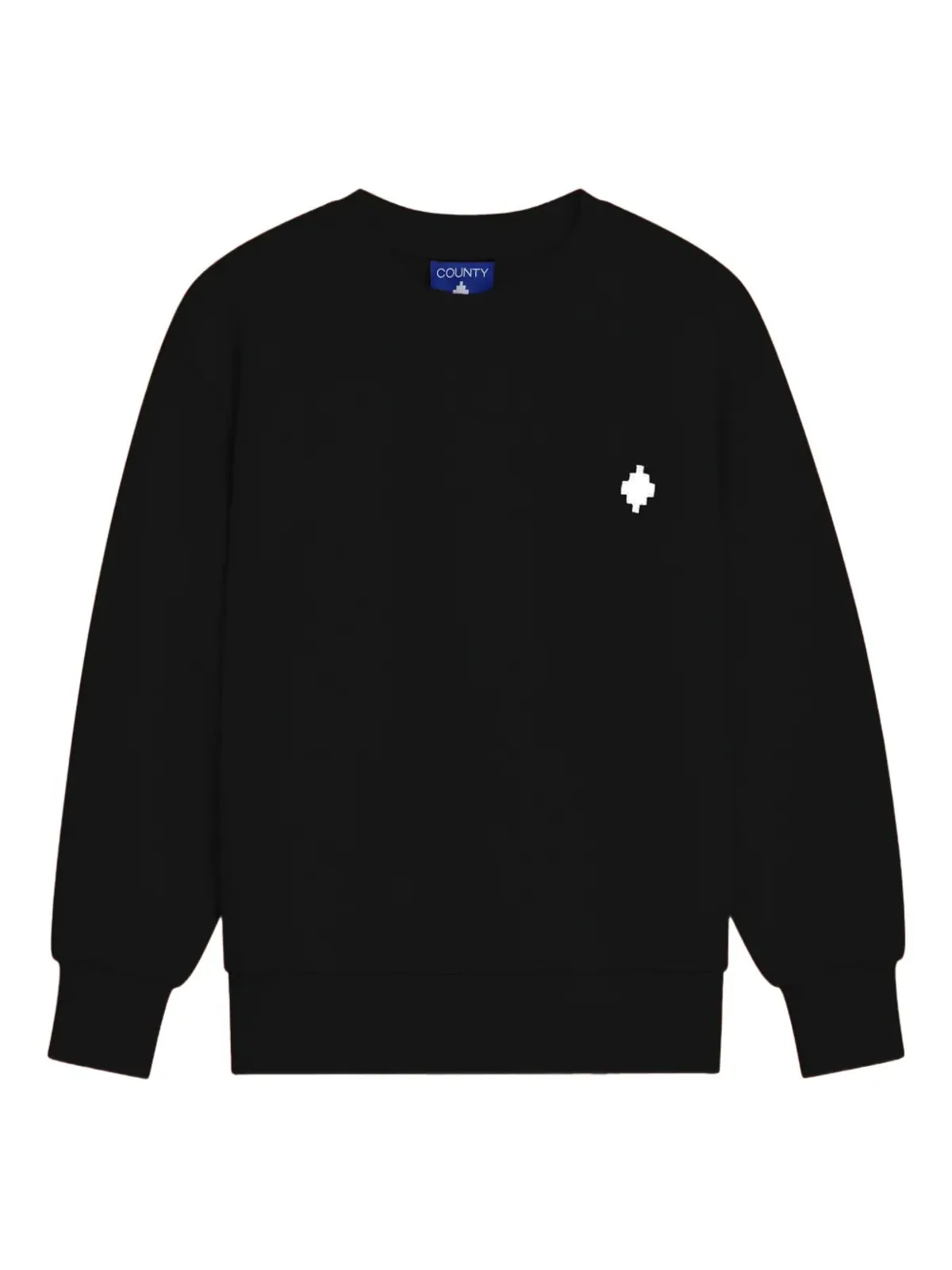 COUNTY OF MILAN KIDS ロゴプリント クルーネック セーター - 画像1