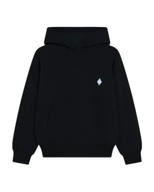 COUNTY OF MILAN KIDS ロゴ入りフード付きパーカー - サムネイル1