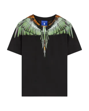 COUNTY OF MILAN KIDS 翼のグラフィックTシャツ - サムネイル1