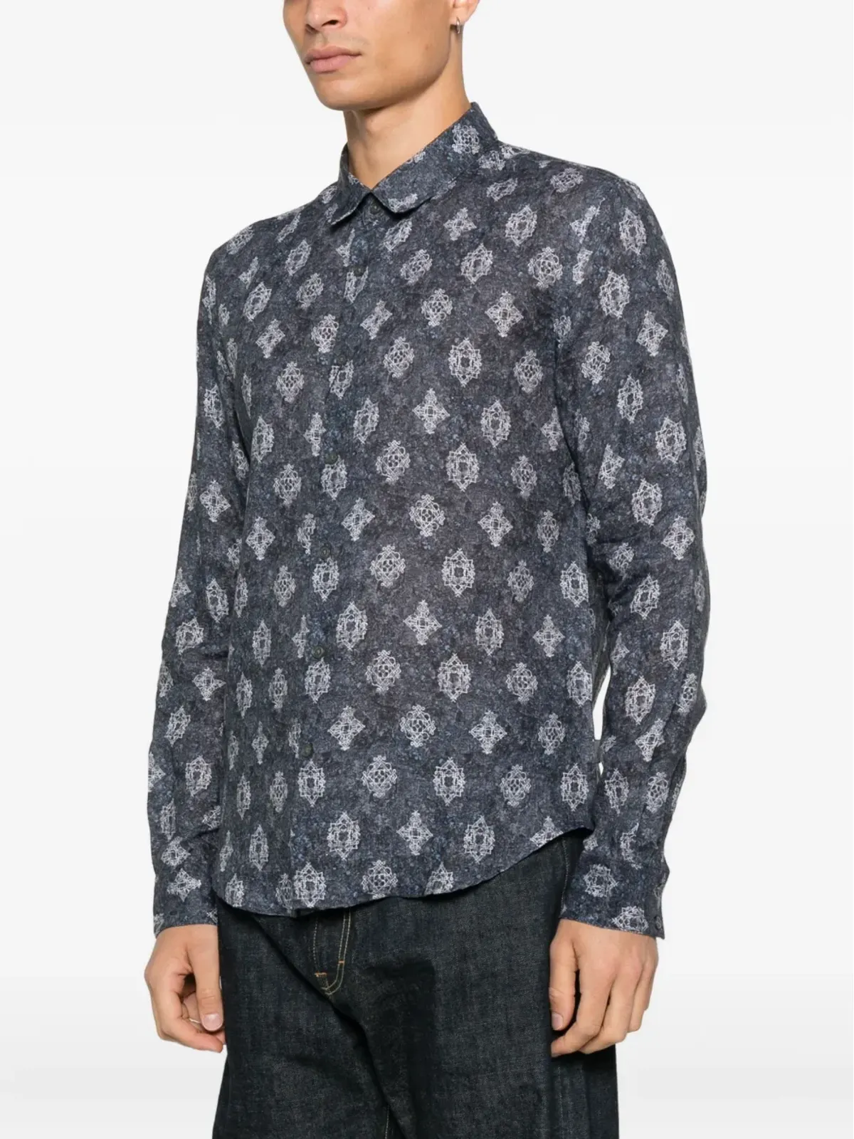 John Varvatos パターンシャツ - 画像3
