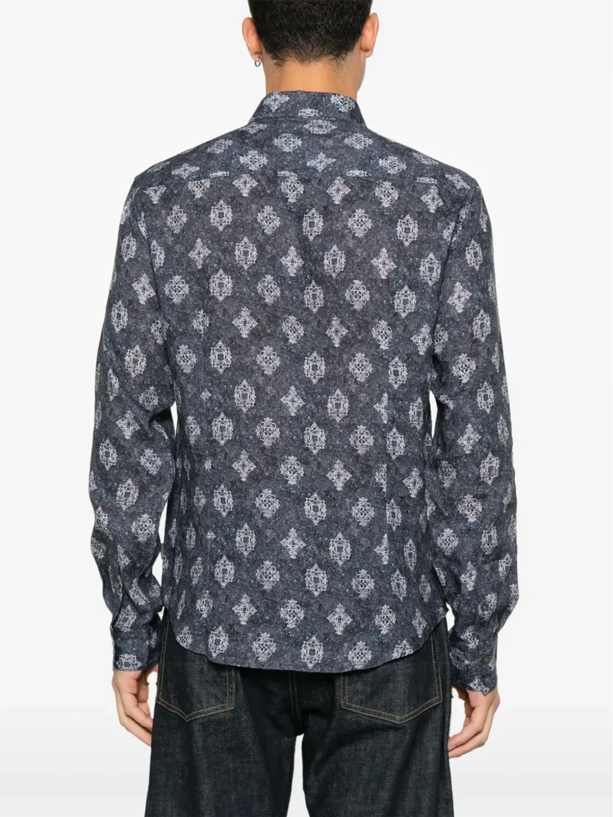 John Varvatos パターンシャツ - 画像4