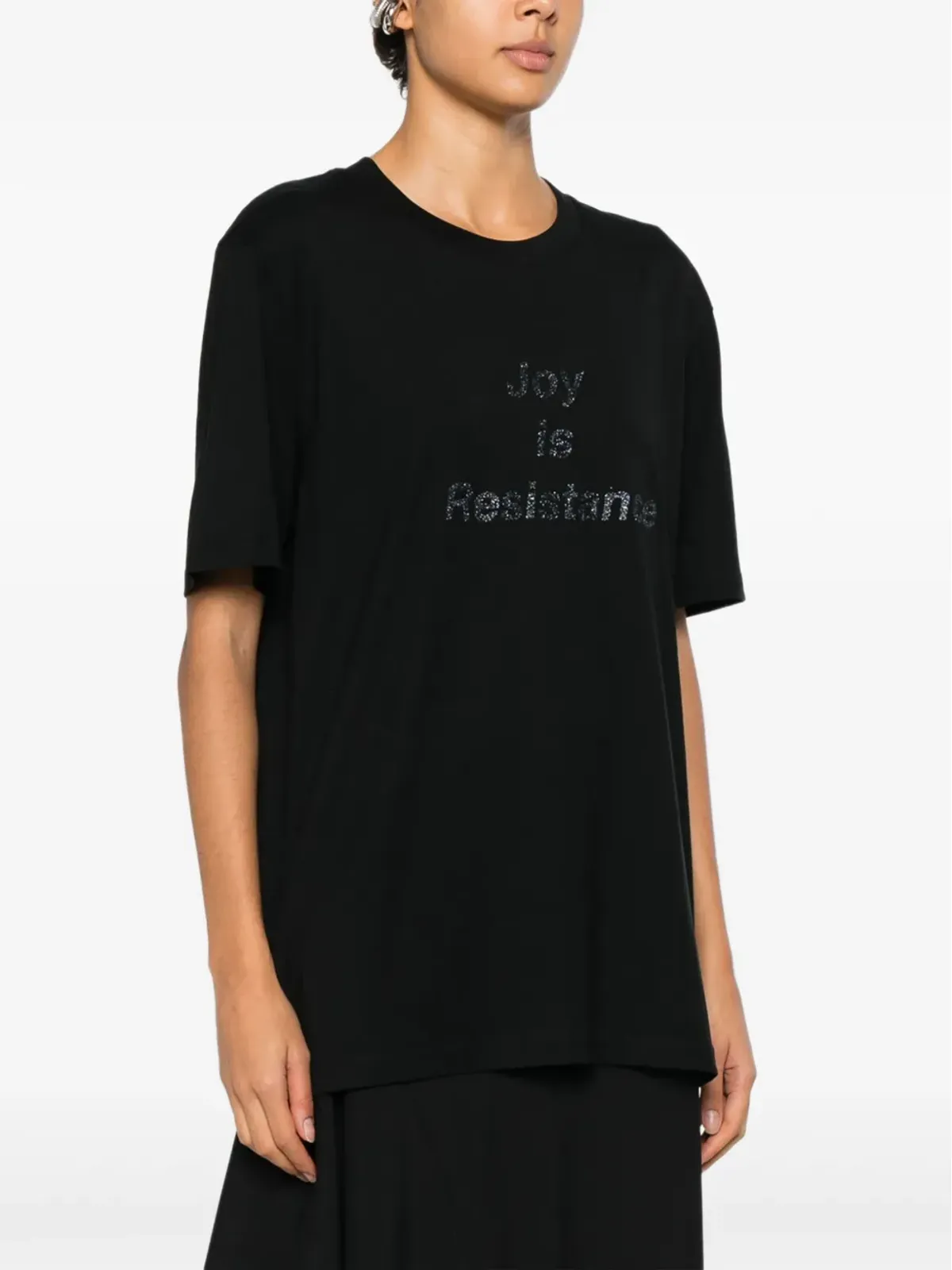 Lutz Huelle Joy T レタリング Tシャツ - 画像3