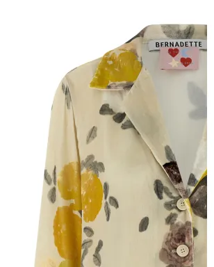 Bernadette Louis floral-print shirt - Neutrals - サムネイル4
