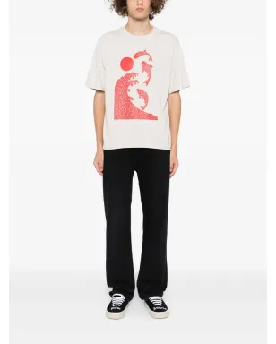Melt グラフィックプリントTシャツ - サムネイル2