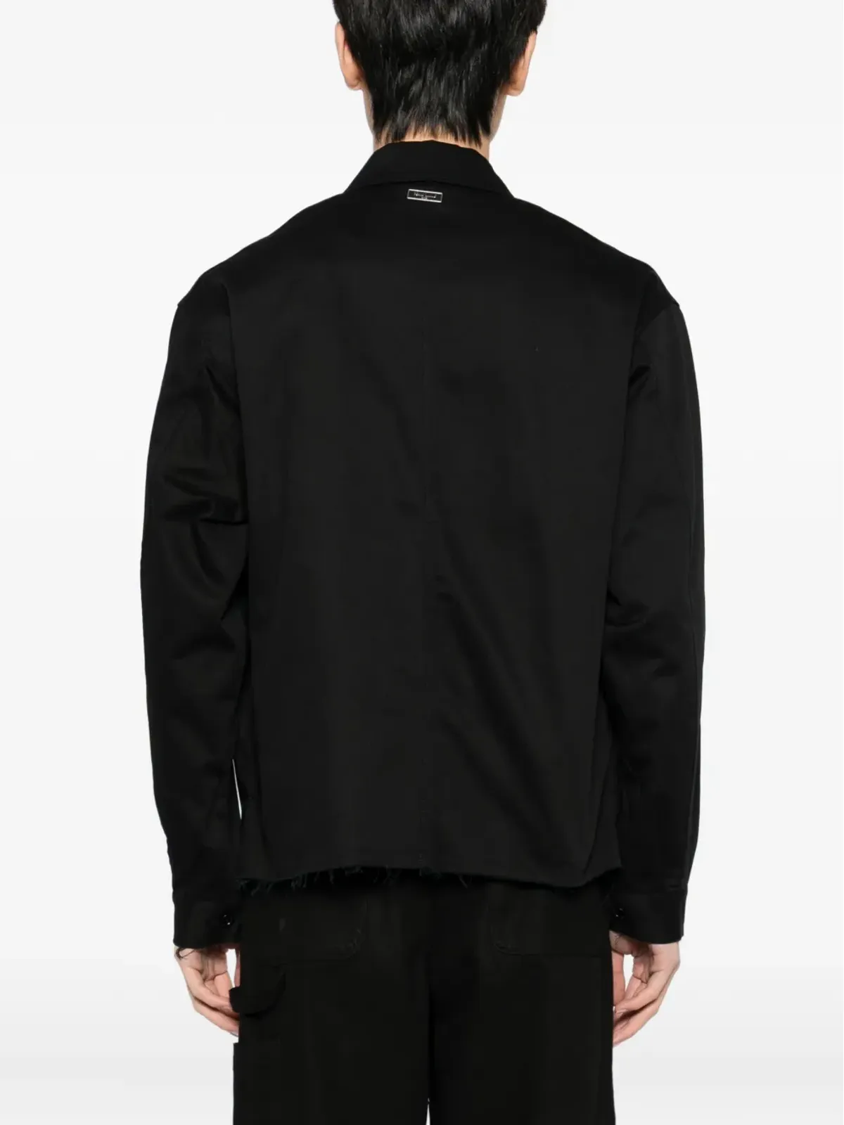 TEAM WANG design ツイルコットンポロシャツ - 画像4