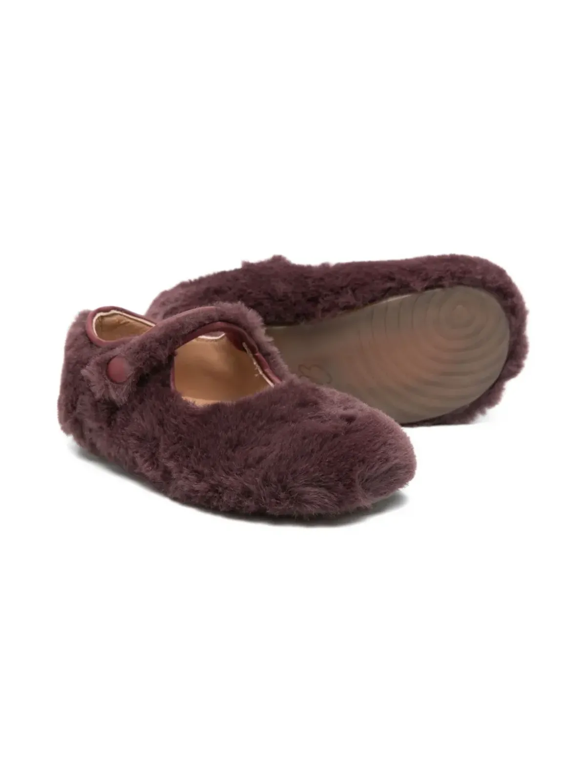 Eli1957 strap ballet flats - Red - 画像2