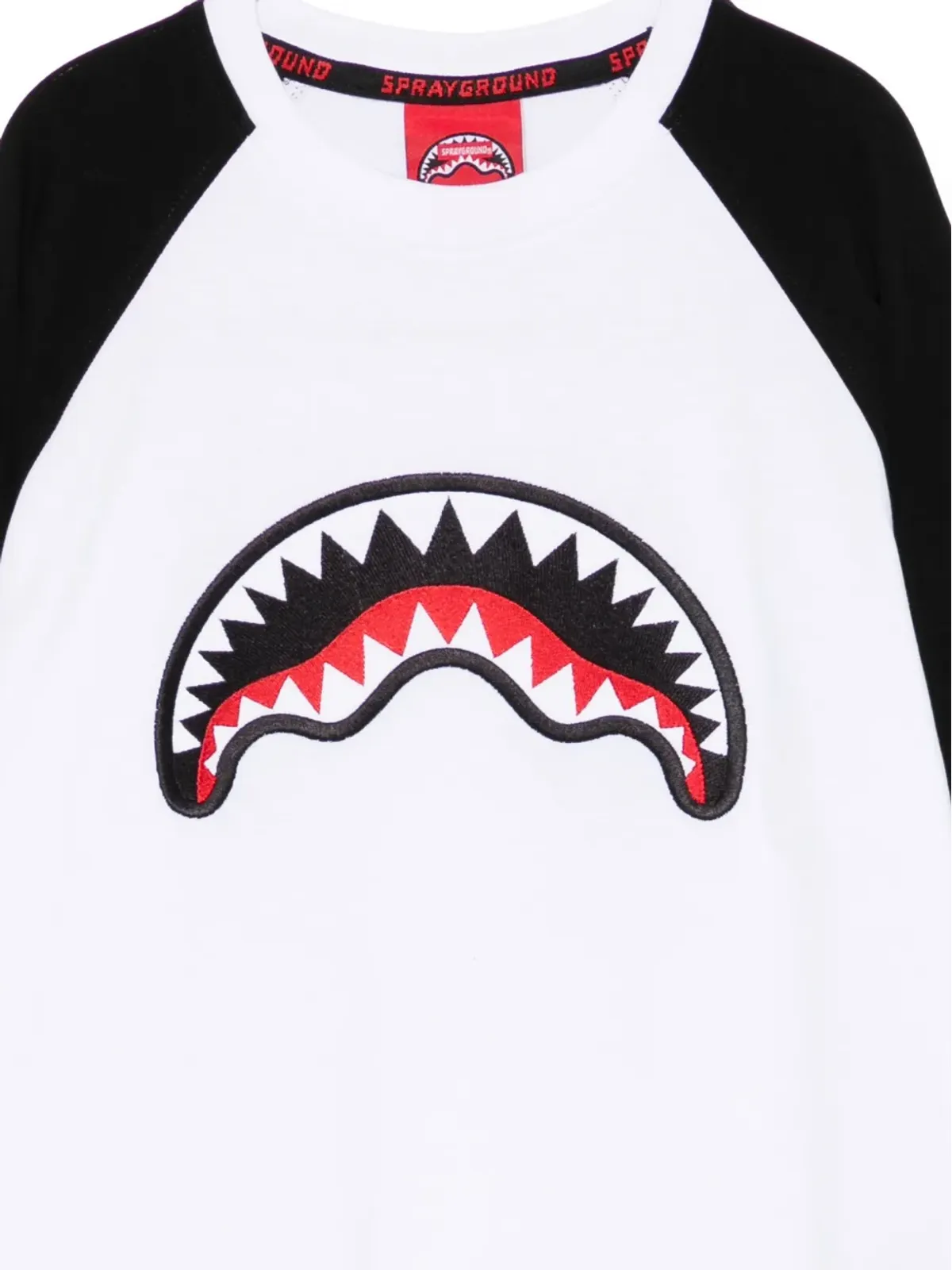 sprayground kid シャークグラフィック ロングスリーブ スウェットシャツ - 画像3