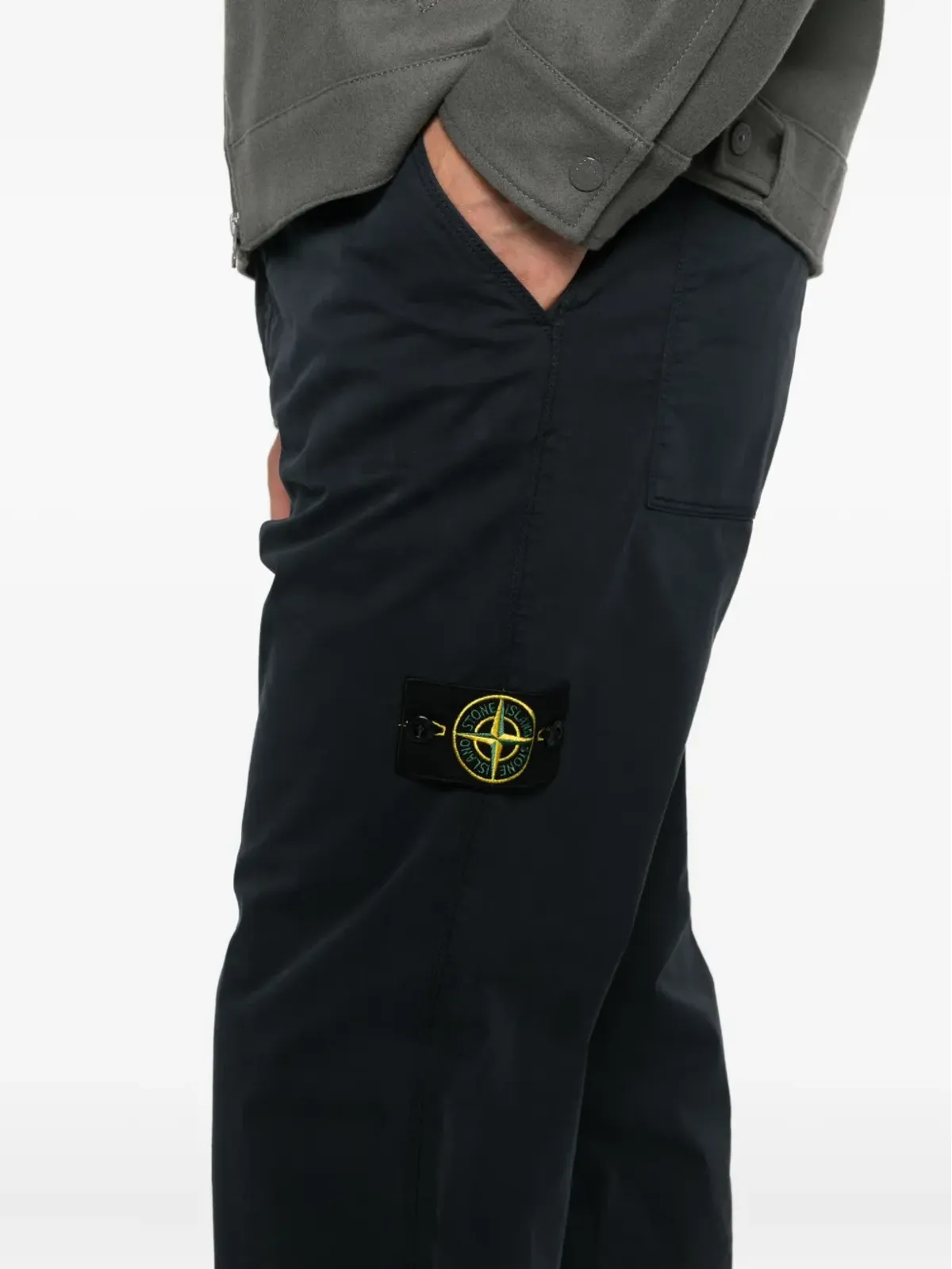 Stone Island コンパスパンツ ブルー - 画像5