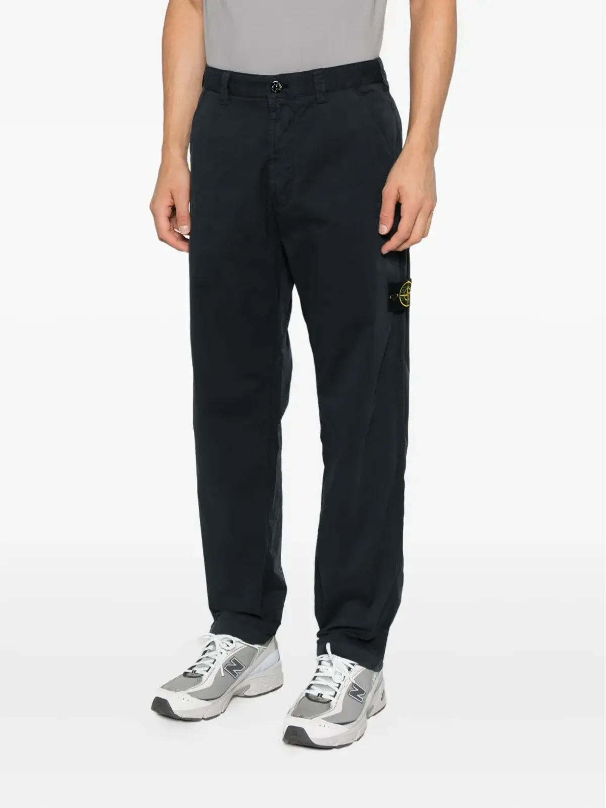 Stone Island コンパスパンツ ブルー - 画像3