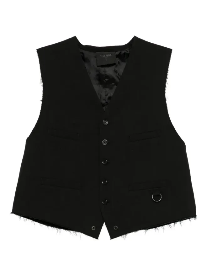 TEAM WANG design TEAM WANG design クラシックVネックベストの商品画像