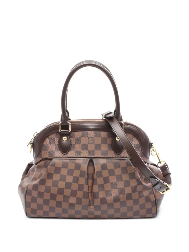 Louis Vuitton Pre-Owned Louis Vuitton Pre-Owned Damier Ebene Trevi PM トートバッグ ブラウンの商品画像