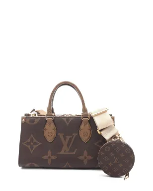 Louis Vuitton Pre-Owned OnTheGo East West Monogram トートバッグ ブラウン - サムネイル1