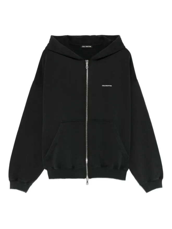 Cole Buxton COLE BUXTON ジップフード付きニットウェアの商品画像