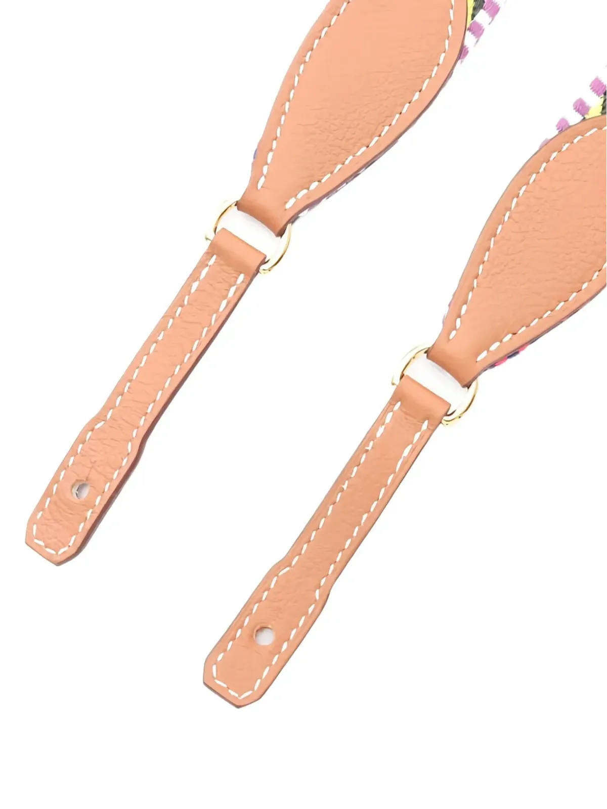 Hermès Pre-Owned 2010年代 サンゲル・カヴァル ショルダーストラップ - イエロー - 画像3