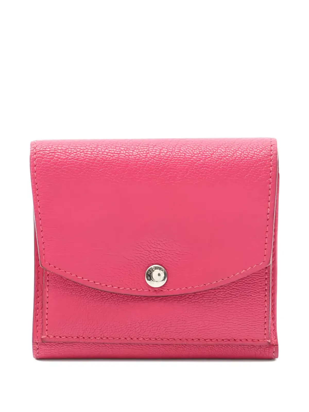 Hermès Pre-Owned 2008年 三つ折りレザーウォレット ピンク - 画像1