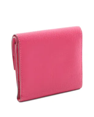 Hermès Pre-Owned 2008年 三つ折りレザーウォレット ピンク - サムネイル2