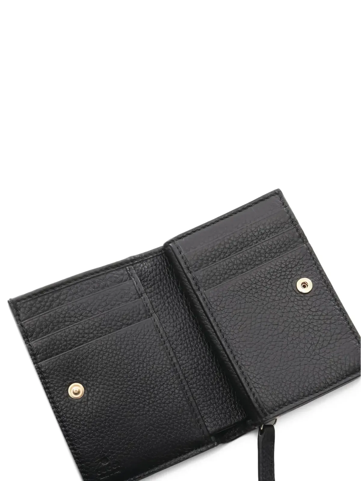 Gucci ビンテージ 2010年代 GGエンブレム 小型二つ折りウォレット - ブラック - 画像3