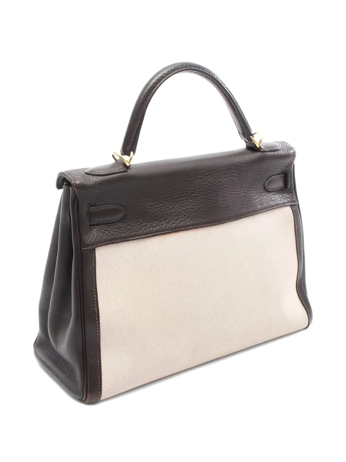 Hermès ビンテージ 2007年モデル Kelly32 トートバッグ - ブラウン - 画像2