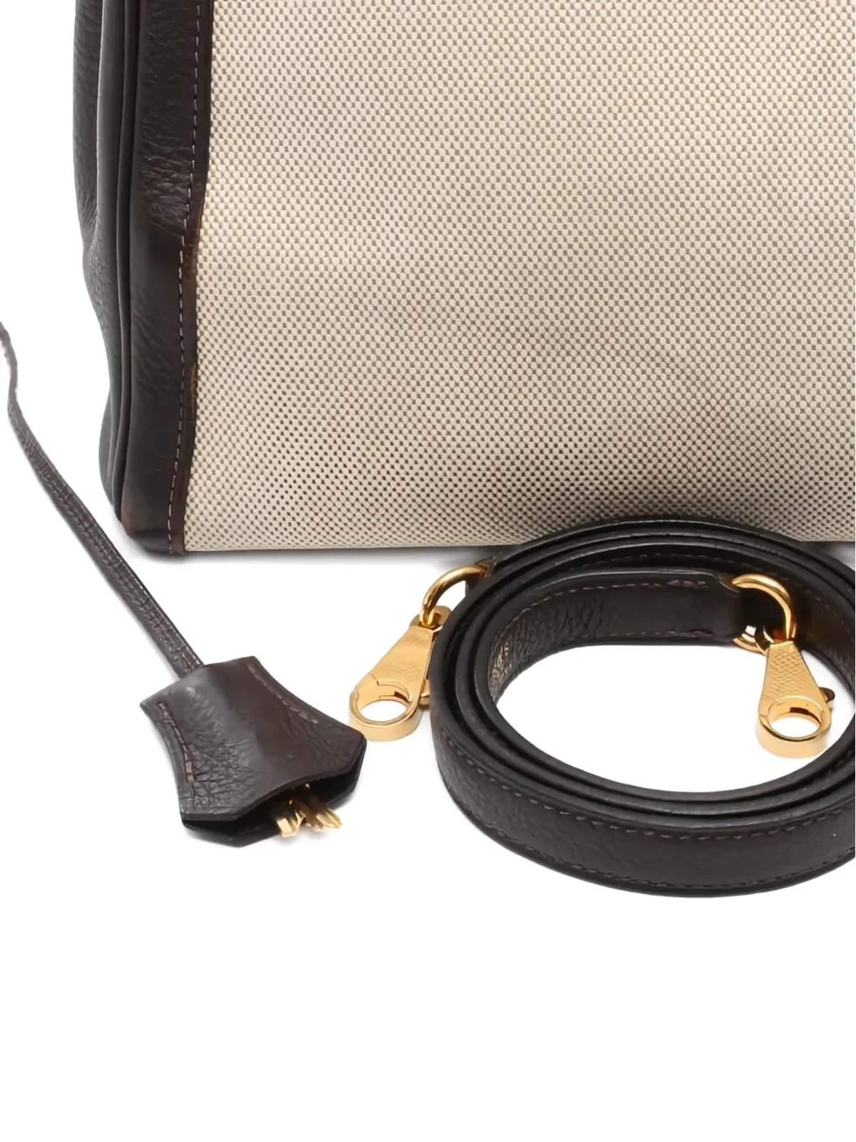 Hermès ビンテージ 2007年モデル Kelly32 トートバッグ - ブラウン - 画像3