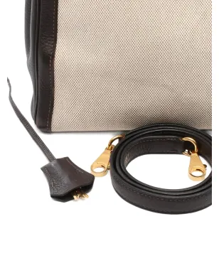 Hermès ビンテージ 2007年モデル Kelly32 トートバッグ - ブラウン - サムネイル3
