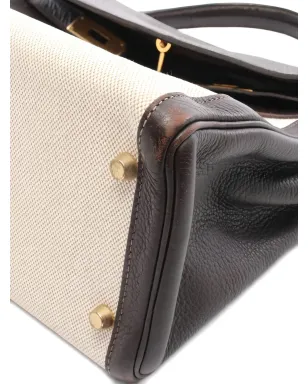 Hermès ビンテージ 2007年モデル Kelly32 トートバッグ - ブラウン - サムネイル4