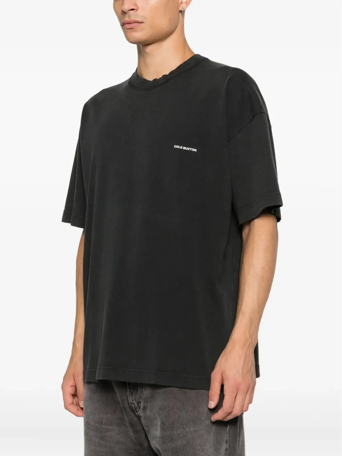 COLE BUXTON ロゴ Tシャツ - ブラック - 画像3