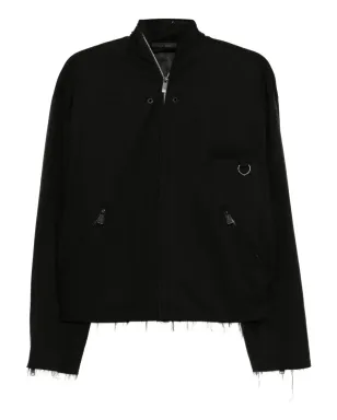 TEAM WANG design RAWエッジジャケット - サムネイル1