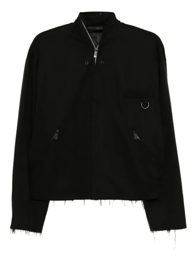 TEAM WANG design TEAM WANG design RAWエッジジャケットの商品画像
