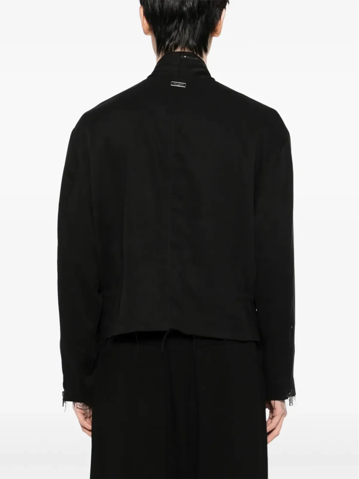 TEAM WANG design RAWエッジジャケット - 画像4