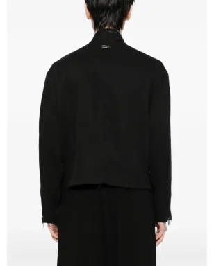 TEAM WANG design RAWエッジジャケット - サムネイル4