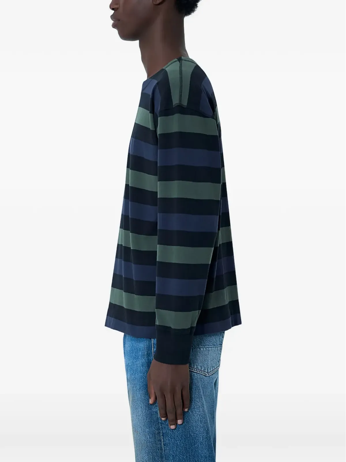 Mhl By Margaret Howell ストライプ柄のTシャツ - 画像2