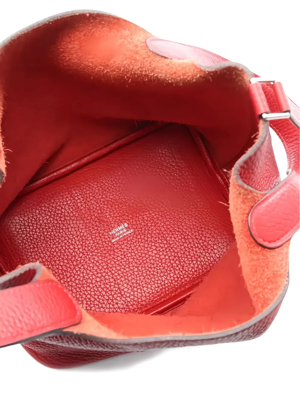 Hermès ビンテージ ピコタン ロック レザー・トートバッグ - レッド - 画像3
