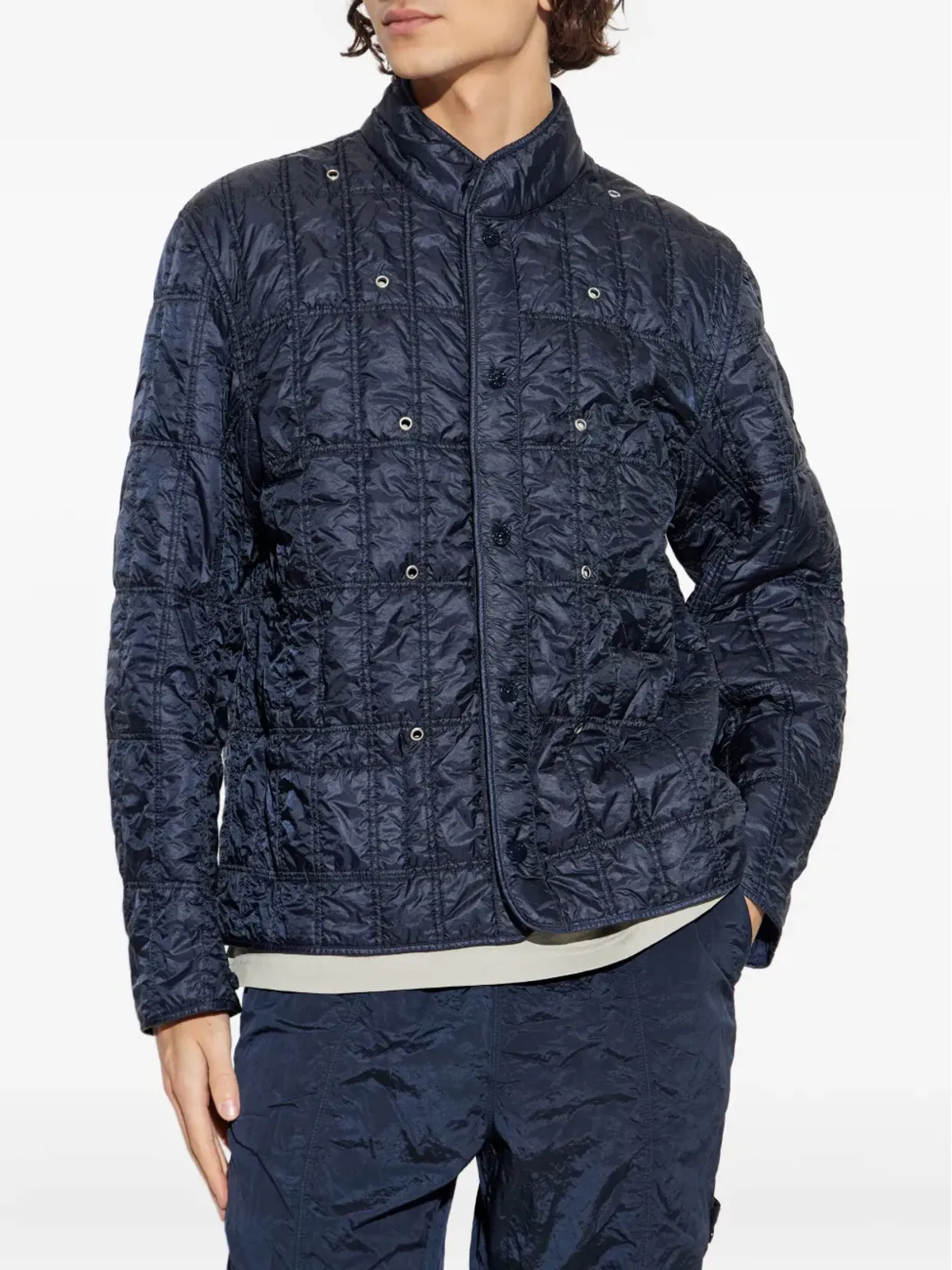 Stone Island フード付きコート - 画像3