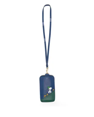 Anya Hindmarch x Peanuts Snoopy サングラスポーチ - ブルー - サムネイル1