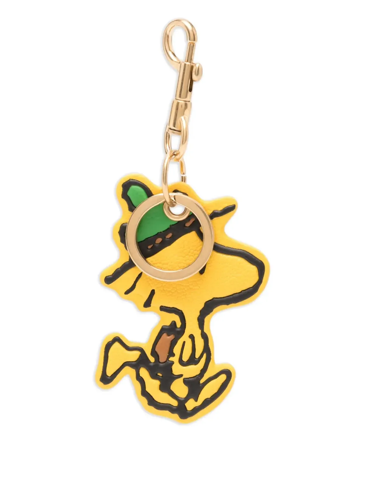 Anya Hindmarch x Peanuts Woodstock キーホルダー - イエロー - 画像1