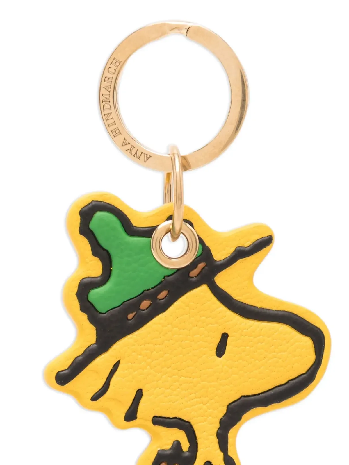 Anya Hindmarch x Peanuts Woodstock キーホルダー - イエロー - 画像3