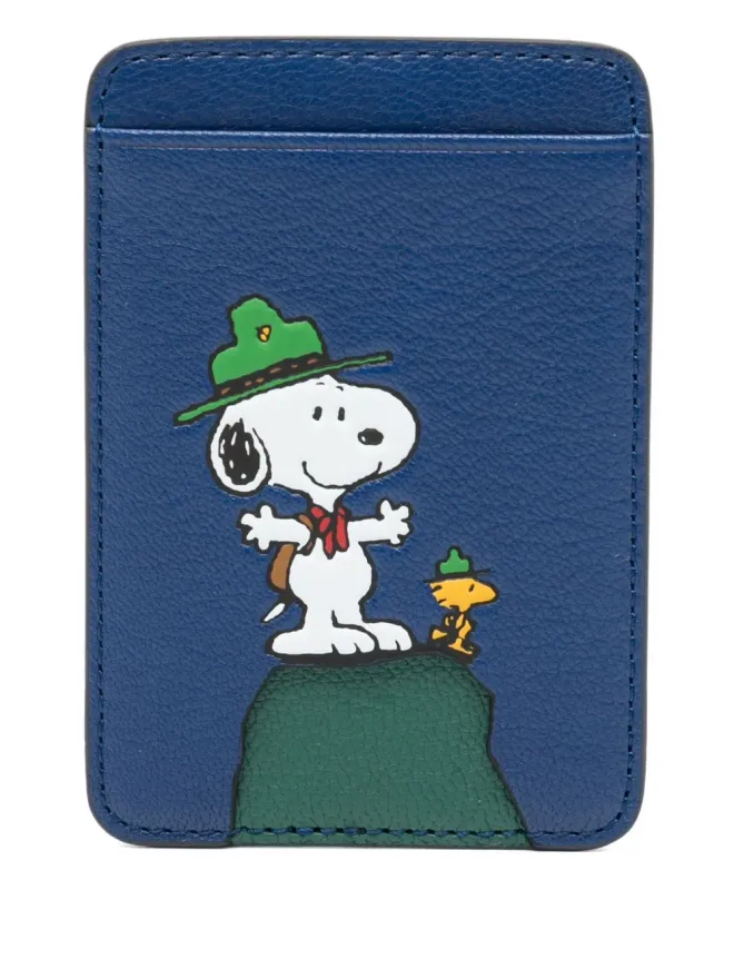 Anya Hindmarch Anya Hindmarch x Peanuts Snoopy カードホルダーの商品画像