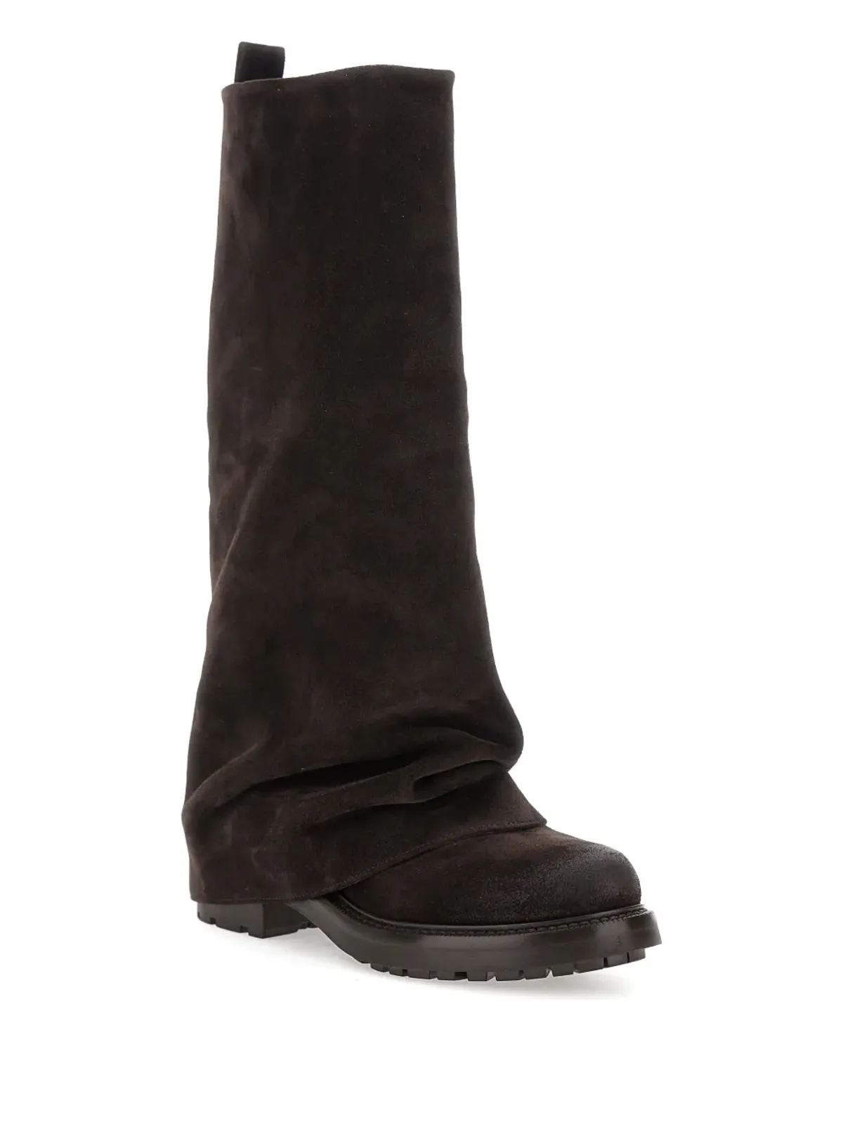 strategia shoes Kayla multilayer rounded toe boots - 画像2