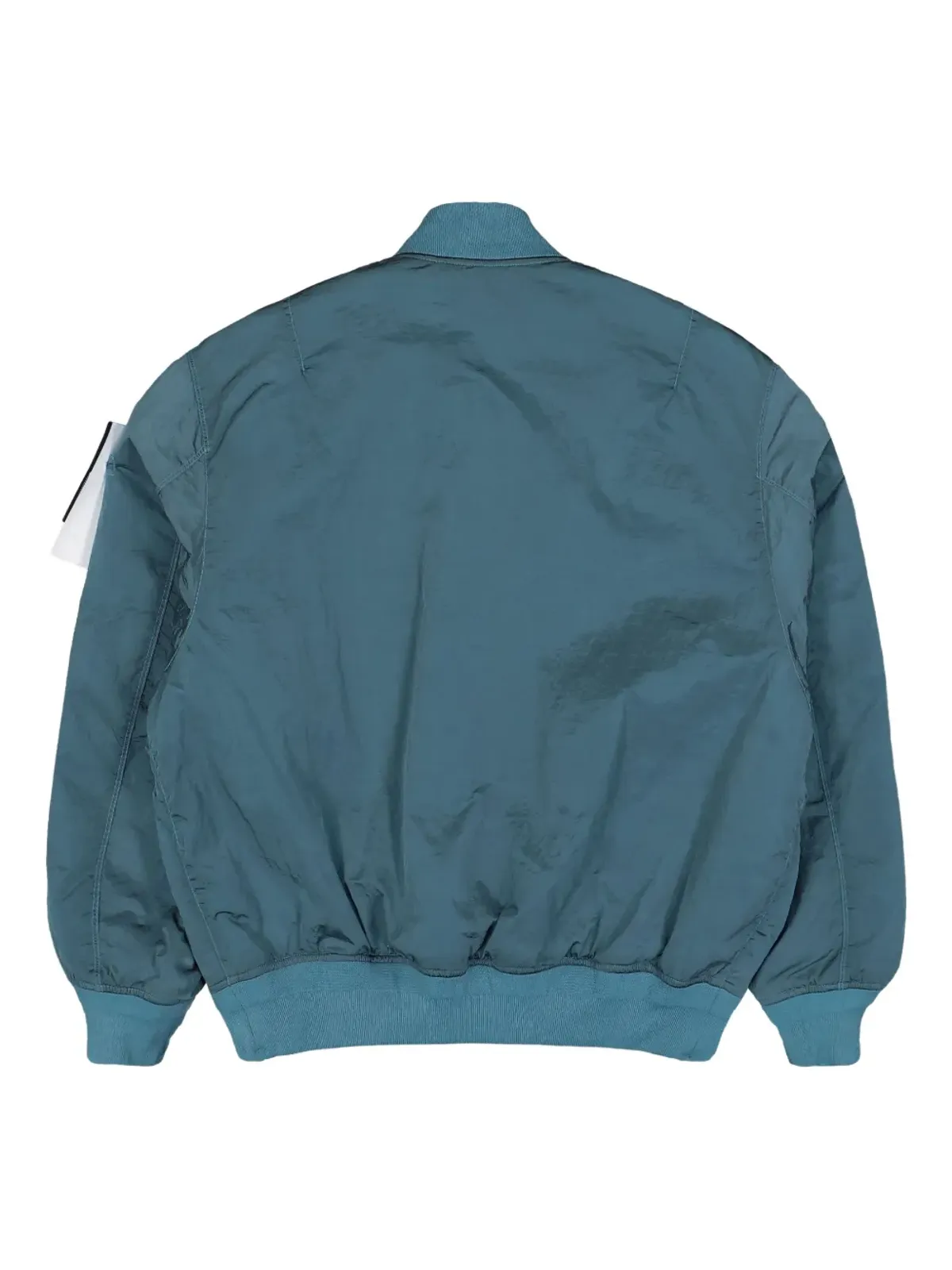 Stone Island ジップアップ前ポケット付きボンバージャケット ブルー - 画像2