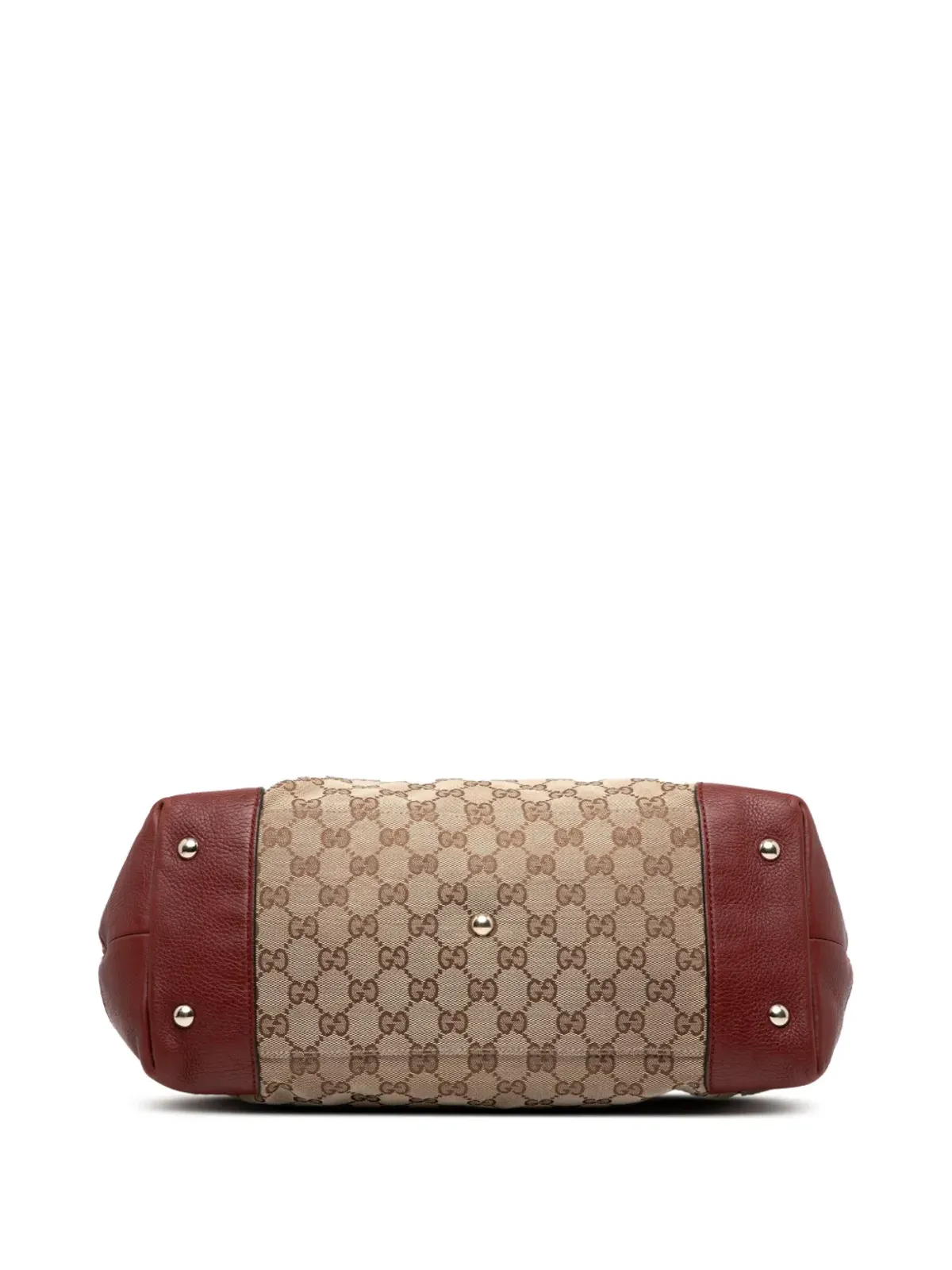 Gucci ビンテージ 2000-2015 ミディアム GGキャンバス ウェブ Dressage トートバッグ - ブラウン - 画像4