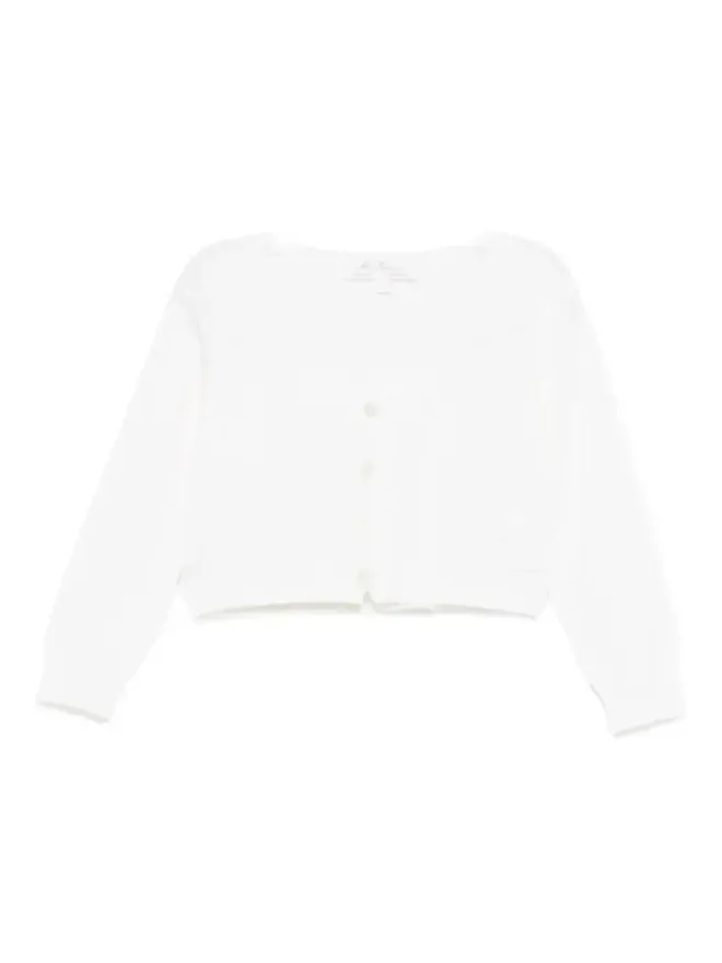 Mariella Ferrari Mariella Ferrari ボタン付きカーディガン - Whiteの商品画像