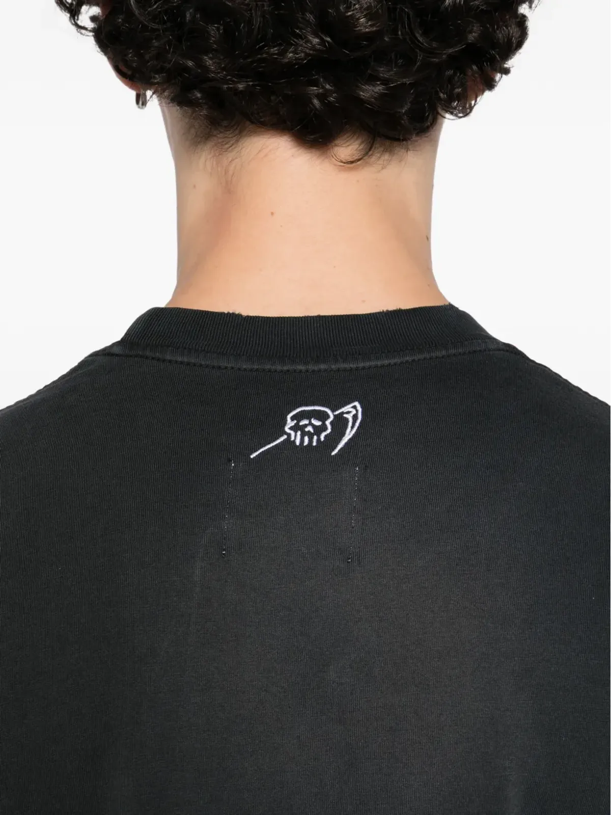 Warren Lotas グラフィックプリントTシャツ グレー - 画像5