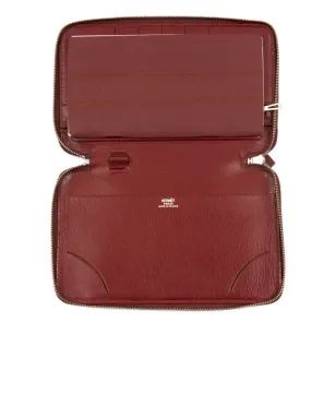 Hermès ビンテージ 2000年代 アザップ レザー ジップウォレット - サムネイル4