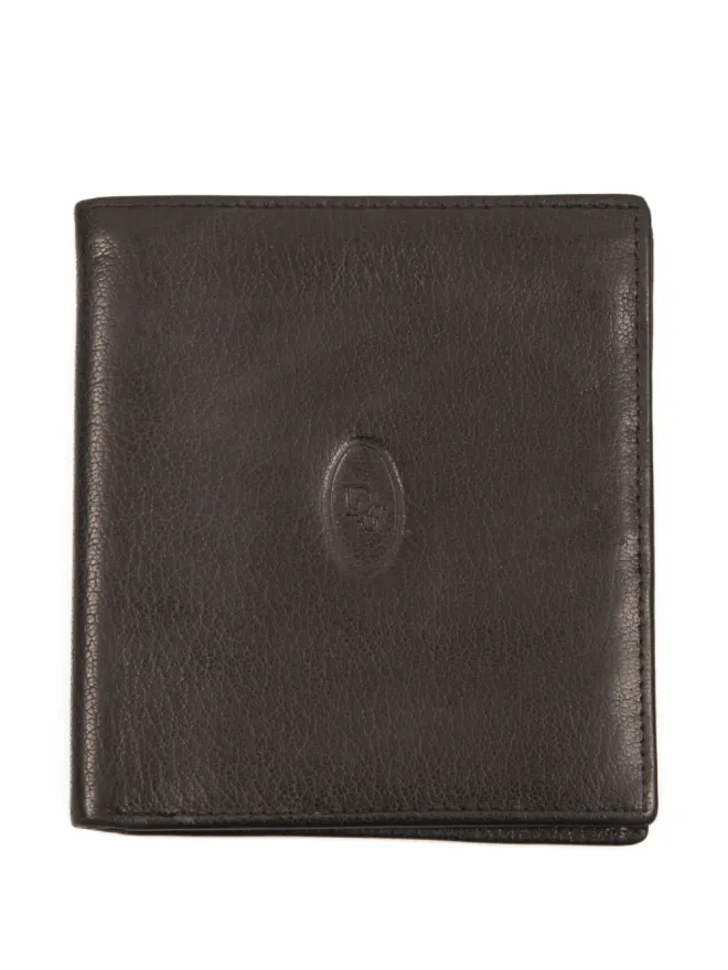 Christian Dior Pre-Owned Christian Dior ビンテージ 1990年代 レザー ウォレット ブラックの商品画像