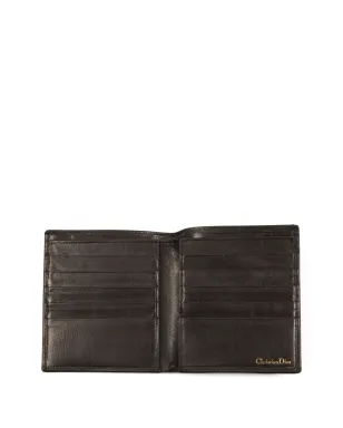 Christian Dior ビンテージ 1990年代 レザー ウォレット ブラック - サムネイル2